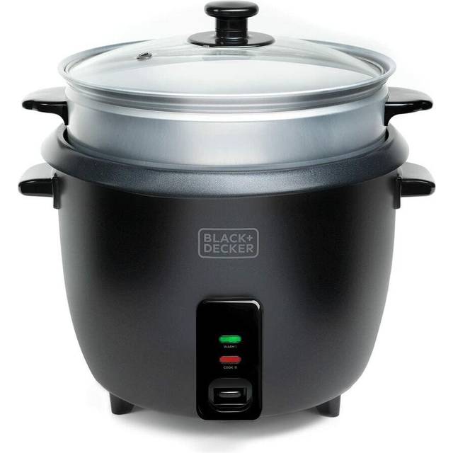 BLACK+DECKER Riskokare 1,8L Svart