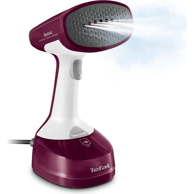 Tefal DT7005 Access Steam Minute ångborste | 1100 watt | Inklusive tillbehör | 1 ångsteg | Tankvolym: 150 ml | Lila/grå/vit