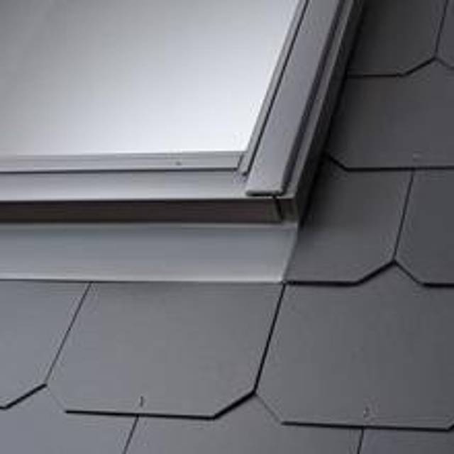 Velux Intäckningsplåt för takfönster Slätt tak, EDL 2000 (Typ: Slätt tak Bredd: 55 cm Höjd: 78 cm)