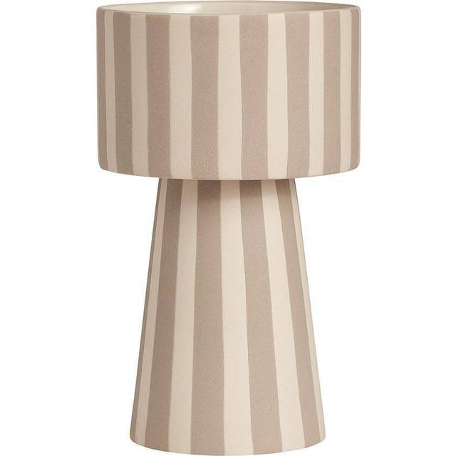 OYOY Toppu flower pot Ø15 cm black-white
