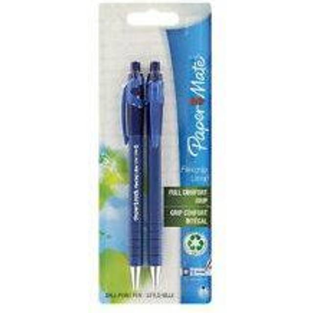 Papermate Flexgrip Ultra Ballpoint Pens- Blue (Pack of 2)