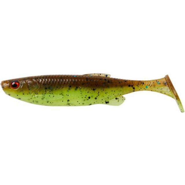 Savage Gear Fat Minnow T-Tail 13cm, 20g (5-pack) Chartreuse Pumpkin