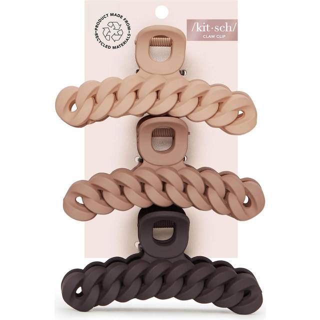 Kitsch Eco-friendly Chain Claw Clip - Neutrals