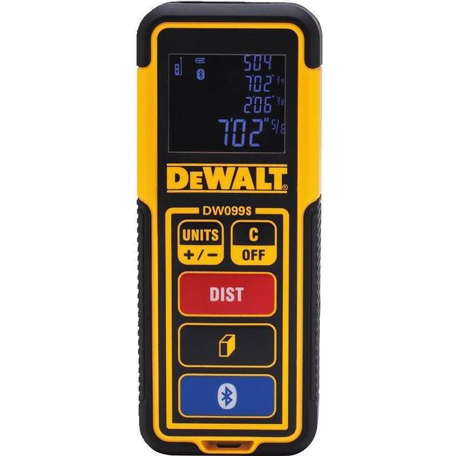 DEWALT Laser Measure Tool/Distance Meter  100-Feet with Bluetooth (DW099S)