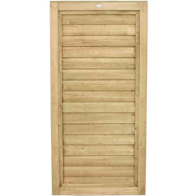 Forest 3' x 6' Pressure Treated Wooden Lap Side Garden Gate (0.92m x 1.83m)