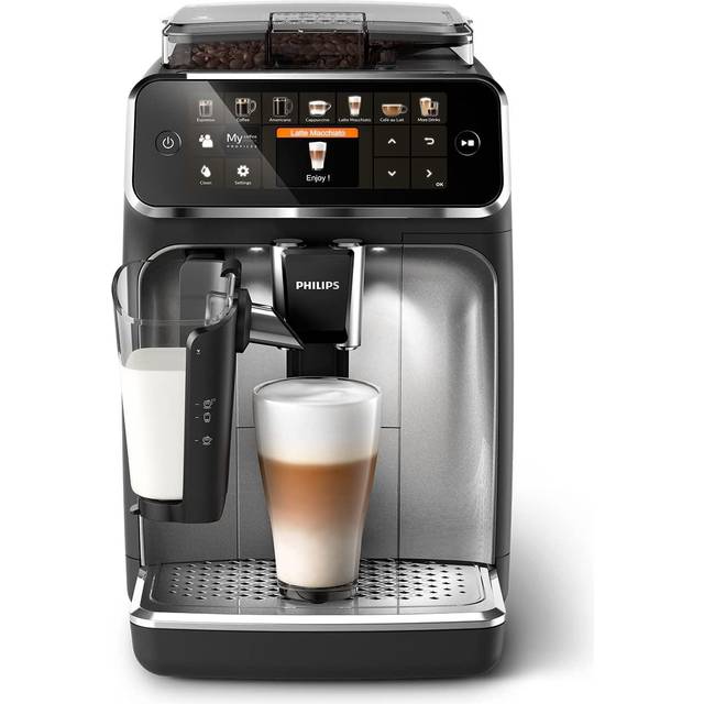 Philips 5400 Series EP5446/70 Bean to Cup Coffee Machine, Black