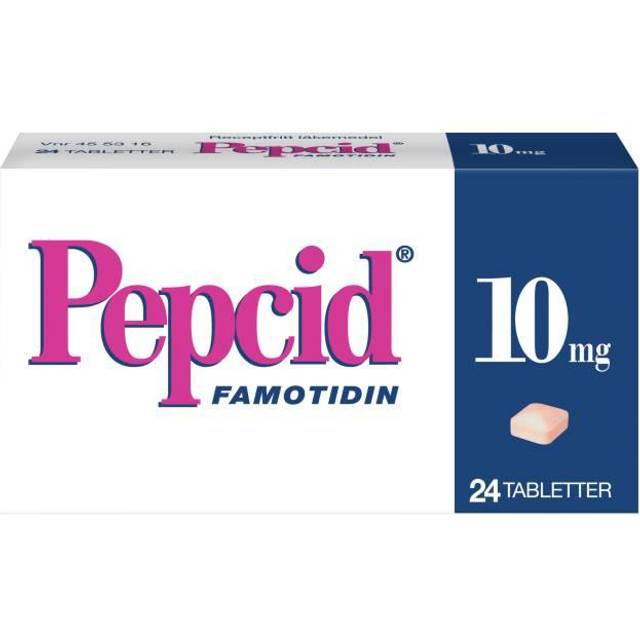 Pepcid, tablett 10 mg, 24 st