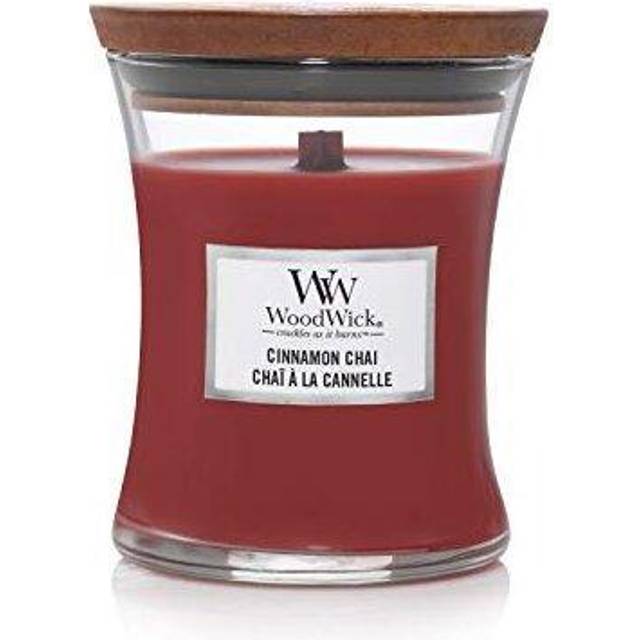 WoodWick Medium Hourglass Candle - Cinnamon Chai Universal