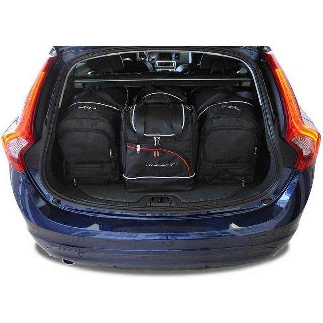 KJUST Bilväskor till Volvo V60 & V60 Cross Country -2018 4st väskor - Väskor