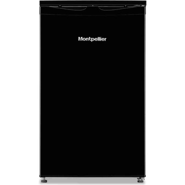 Montpellier MZF48BK 64 Litre Undercounter Freezer in Black