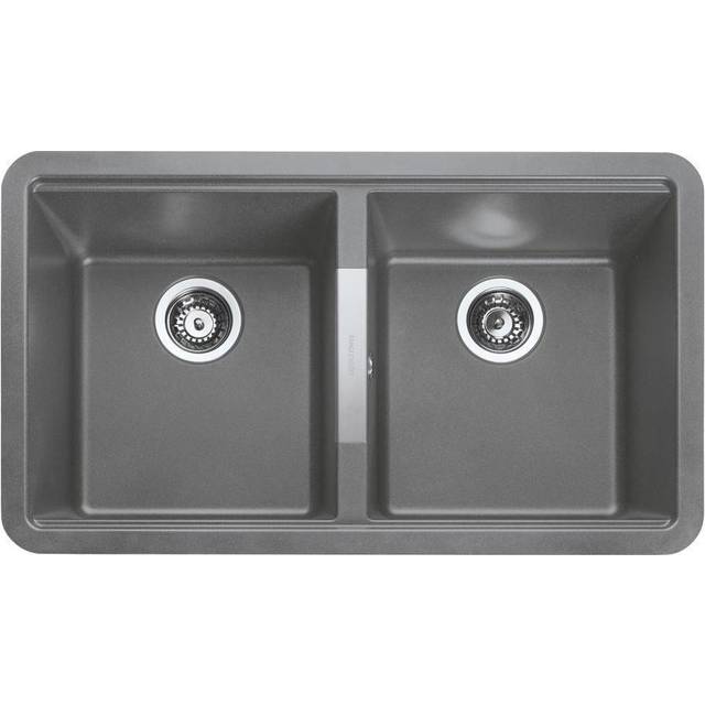 Rangemaster Paragon 2.0 Bowl Croma Grey Granite Undermount Kitchen Sin