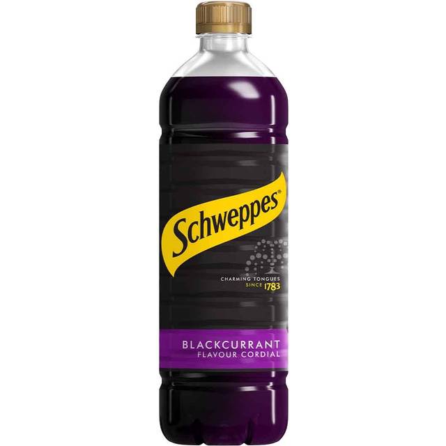 Schweppes Blackcurrant Cordial 1Ltr