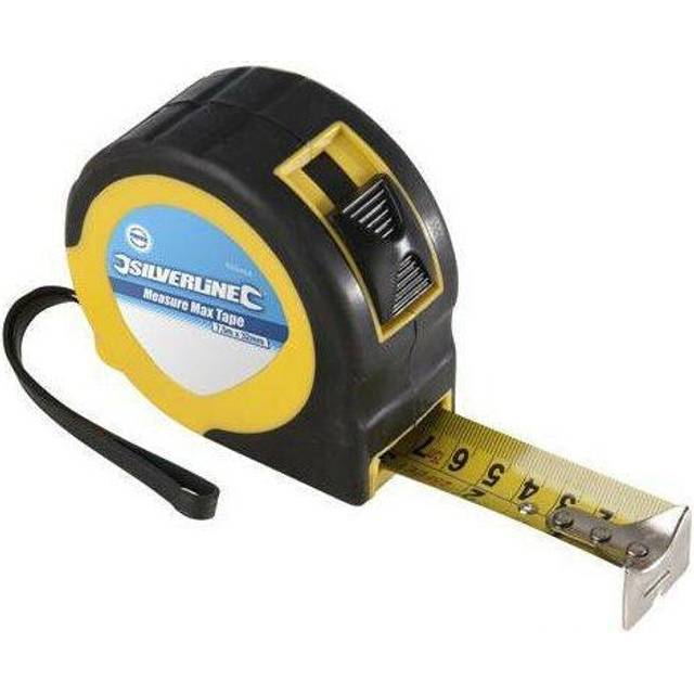 10m x 32mm Measure Max Tape Measure Heavy Duty DIY Blade Lock Metric Imperial