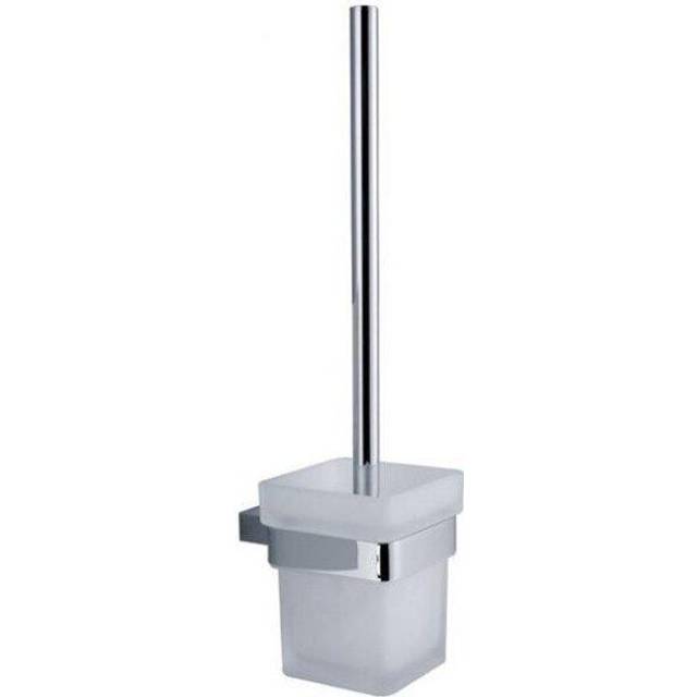 RAK Ceramics Moon Toilet Brush & Holder | Chrome | Metal | 93mm x 120mm x 93mm