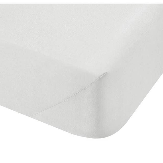 Bianca Double Thread Count Bed Sheet White