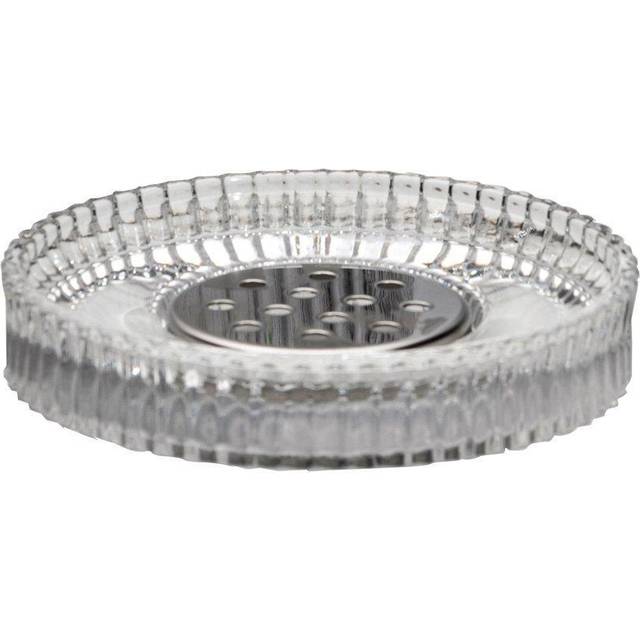 Showerdrape Regent Glass Soap Dish, Clear