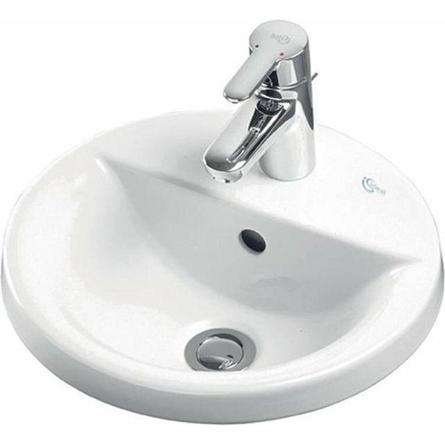 Concept Sphere Countertop Basin 480mm Wide 1 Tap Hole - Ideal Standard