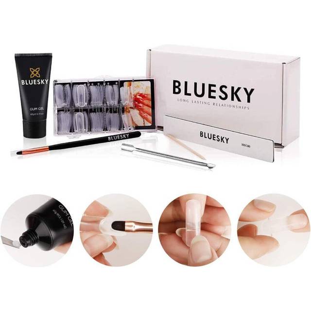 Bluesky Gum Gel Nail Extension Kit Clear