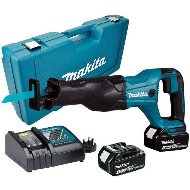 Makita DJR186RFE 18v LXT Reciprocating Recip Sabre Saw - 2 x 3.0ah Batteries