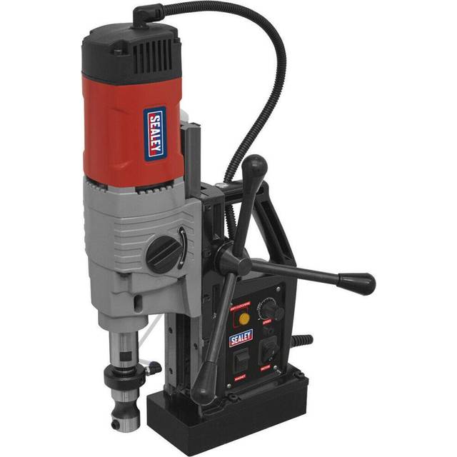 60mm Heavy Duty Magnetic Drilling Machine - 16mm Twist Drill Chuck - 230V