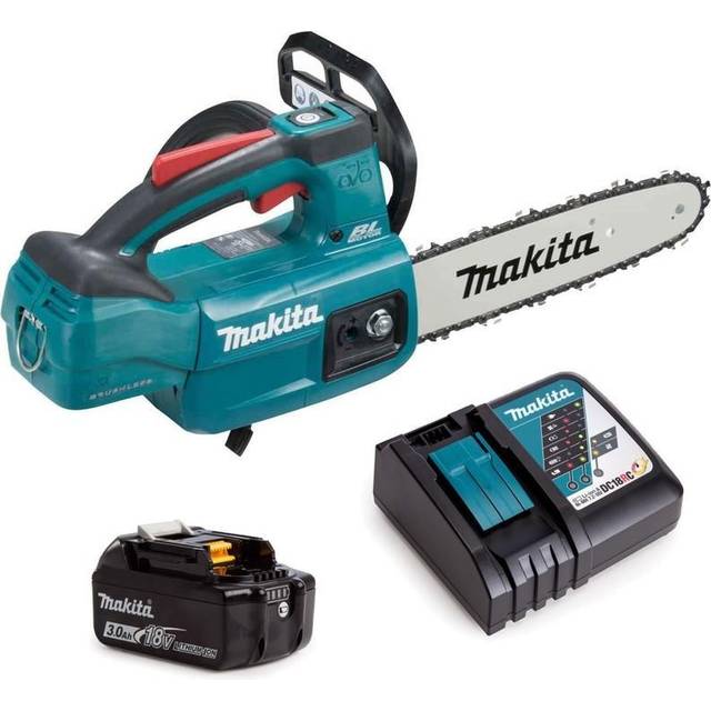 DUC254RF 18v lxt Cordless Brushless 25cm Chainsaw Top Handle 1 x 3.0ah - Makita
