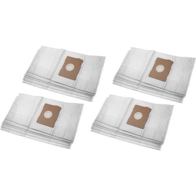 Vhbw - 20x Filter Bag compatible with Protool Festool vcp 320 e Dust Extractor - Microfleece, 63.6 cm x 30.1 cm, White