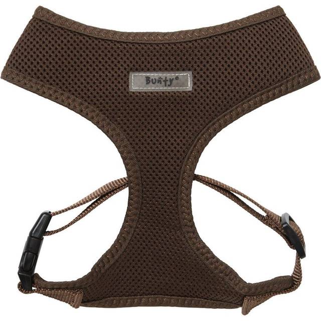 Bunty Mesh Fabric Pet Harness - Large - Brown