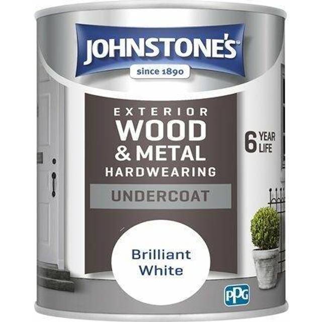 Johnstones Paint Weather Guard Exterior Undercoat White 750ml