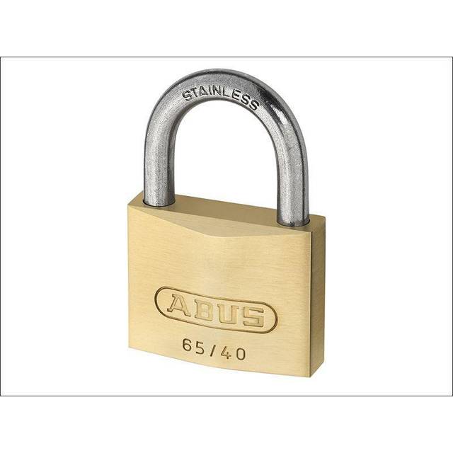 Abus 65 Series Compact Brass Padlock Keyed Alike 40mm Standard 6404