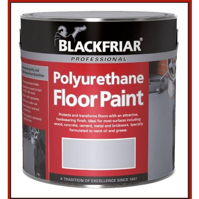 Blackfriar Polyurethane Floor Paint - ["Red"]