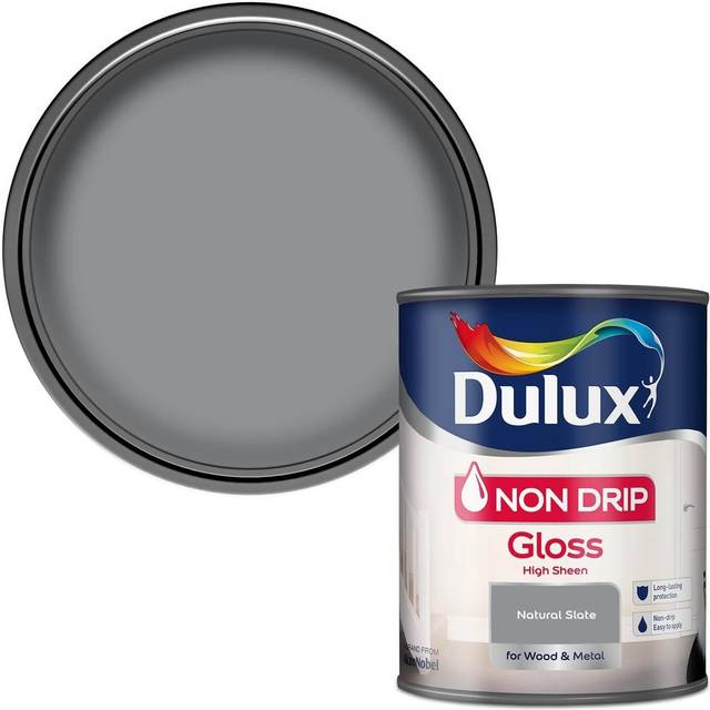Dulux - Non Drip Gloss 750ml - Natural Slate