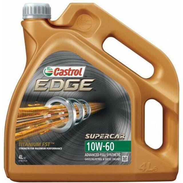 Castrol Edge Supercar Titanium 10W-60 Motorolja Dunk 4 l - Motorolja - VW - BMW - Alfa romeo - Audi - Ferrari - Fiat - Lotus - Aston martin