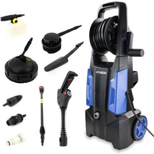 Hyundai 1900W 2100psi 145bar Electric Pressure Washer With 6.5L/Min Flow Rate | HYW1900E
