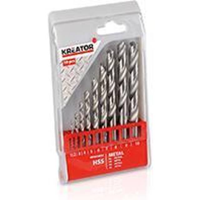 HSS Borrsats 10 delar - 1-10 mm