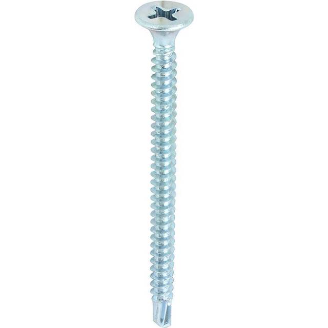 TIMCO 3.5 x 55mm Metal Stud Plasterboard Self Drilling Zinc Screws Box Of 500