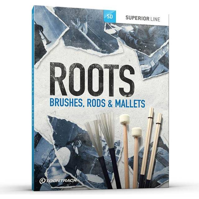 Toontrack SDX Roots Brushes Rods Mal