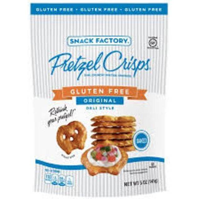 Snack Factory Pretzel Crisps Deli Style Gluten Free Original 5 oz