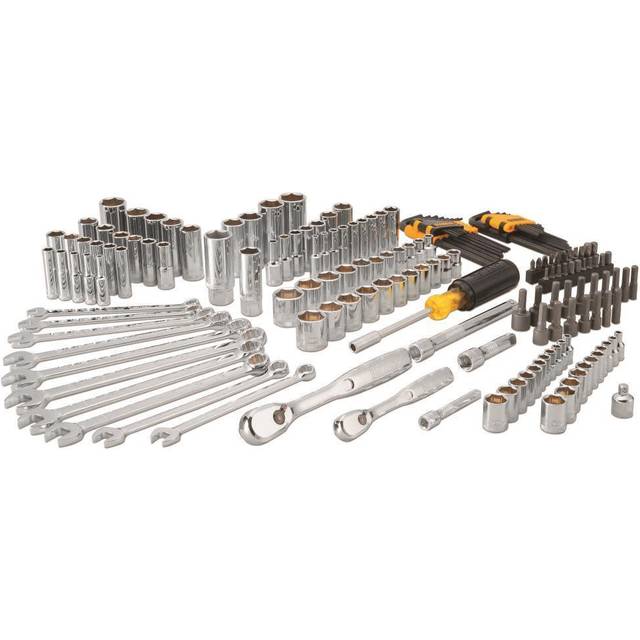 DEWALT Mechanics Tool Set  1/4 and 3/8 Inch Drive  SAE  172-Piece (DWMT81533)