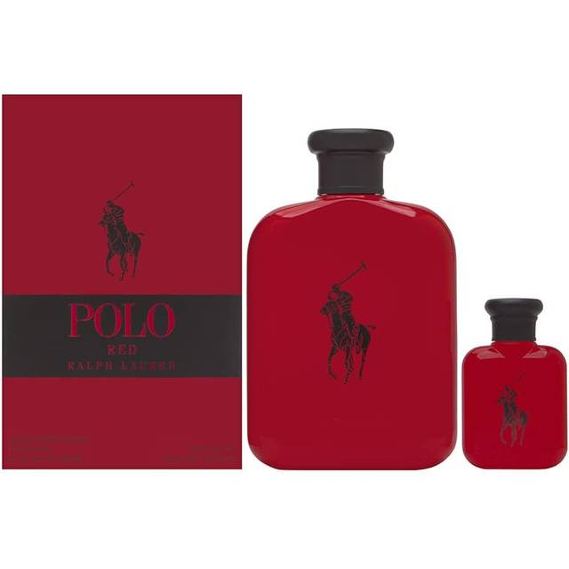 Polo Red Gift Set -- Gift Set - 4.2 oz EDT Spray + 0.5 oz Mini EDT for Men (--)