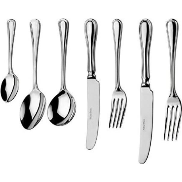 Britannia 44 Piece 18/10 Stainless Steel Cutlery Set - Silver (44)