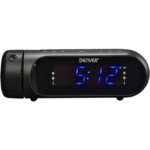 Klockradio Projektion Dubbla alarm CPR-700