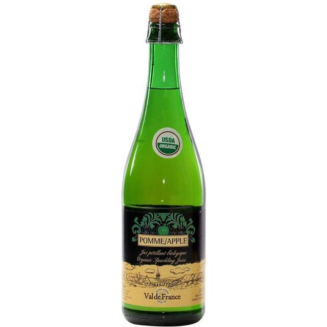 Val de France Val de France Organic Sparkling Juice Apple 0% 75 cl