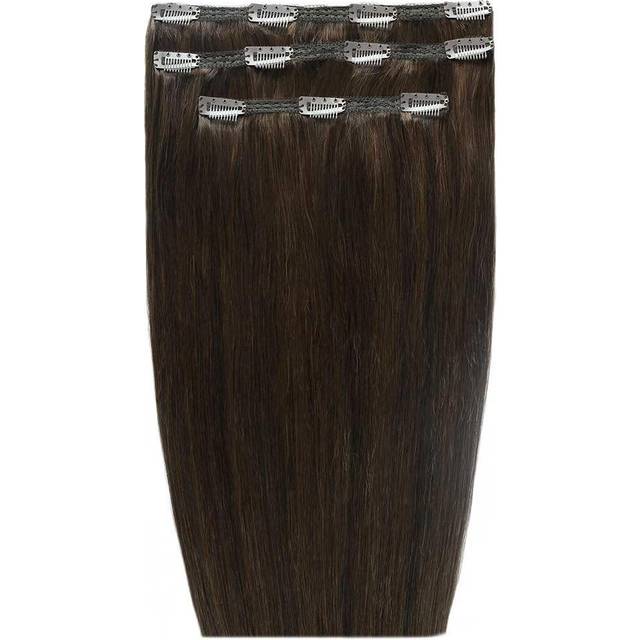 Beauty Works Deluxe Clip-In Hair Extensions 18" Jet Black