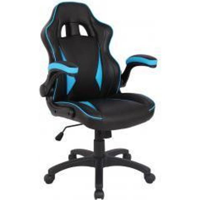 Predator E - Sports Gaming Chair Folding Arms - Blue