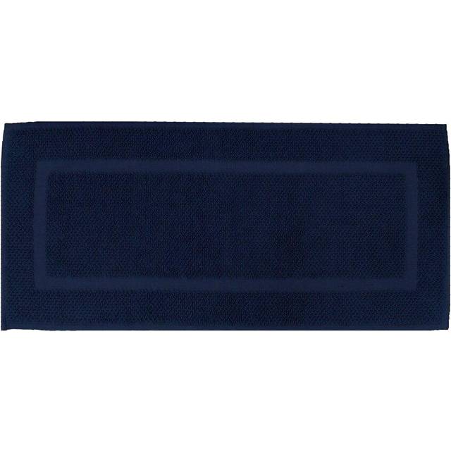 (Navy) Allure Hotel Essentials Cotton Bath Runner Mat 50 x 110cm