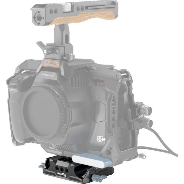 SmallRig Universal LWS Baseplate Bottom Mount Plate with Dual 15mm Rod Clamp for DSLR and Mirrorless - 3357