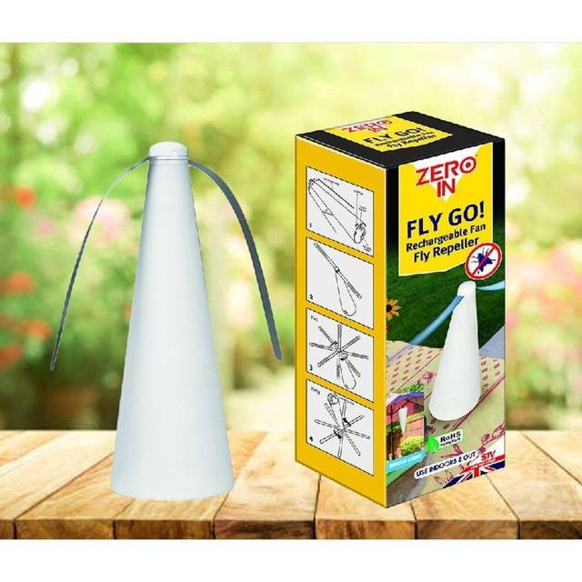 Zero In Fly Go USB Rechargeable Fan Repeller