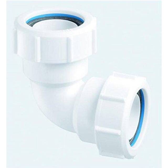 McAlpine MS4 White Multifit 90° Bend - 32mm