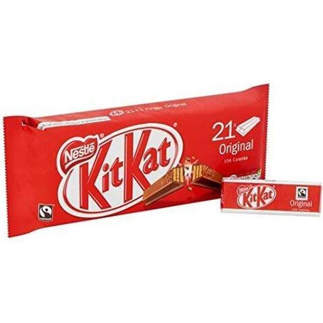 Nestle KitKat Milk Chocolate 2 Finger (Pack of 21) 12539147