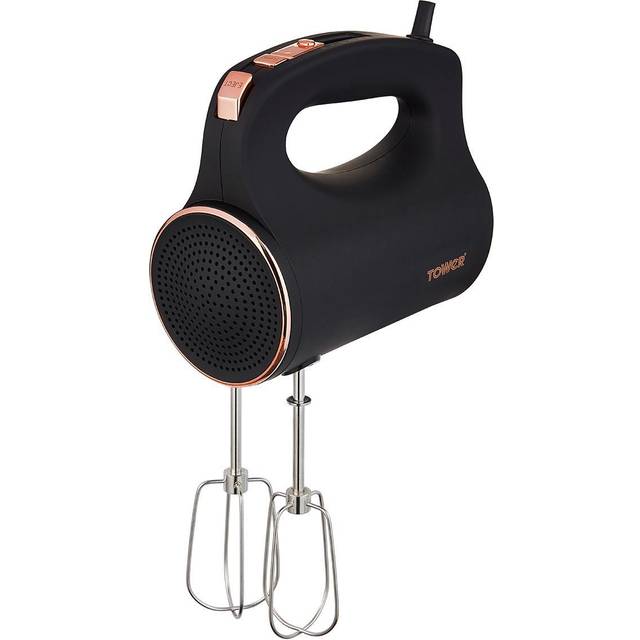 Tower Cavaletto 300W Hand Mixer Blue & Rose Gold UK Plug